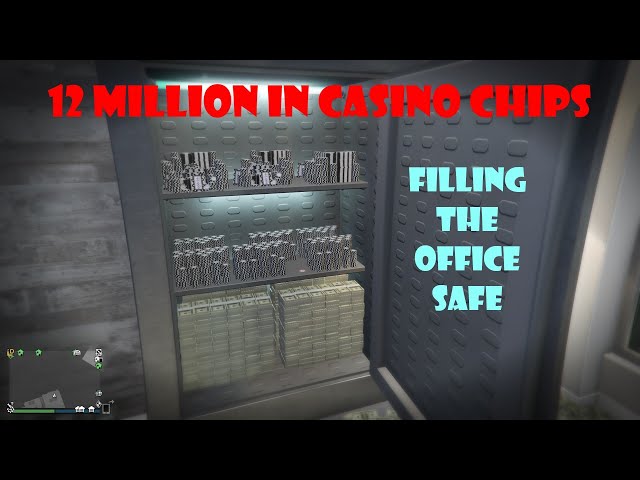 GTA Online: 12 Million Casino Chips in Office Safe