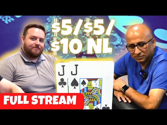 High Stakes $5/$5/$10 NL Texas Hold’em | TCH LIVE Dallas