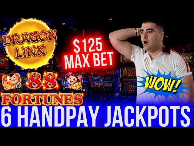 How It’s Possible? Massive Comeback & 6 HANDPAY JACKPOTS On High Limit Slots – $125 Max Bets