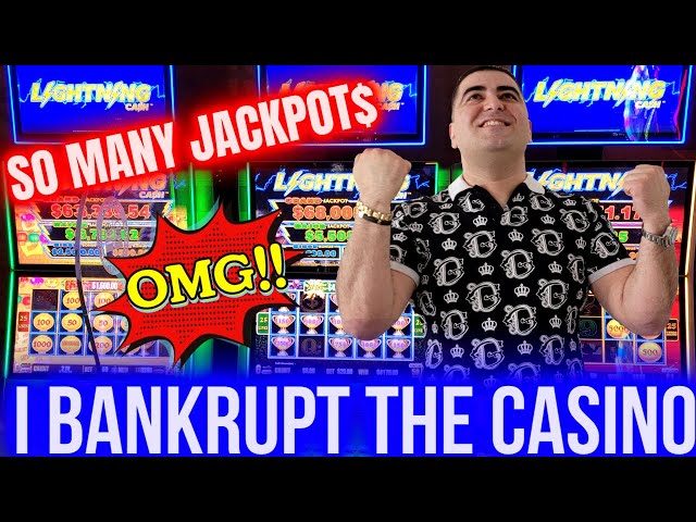 I Won JACKPOTS On Every Slot Machines | Mega Winning Session ! PART-1