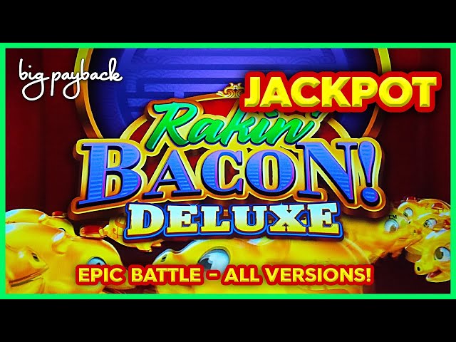 JACKPOT HANDPAY! A Rakin’ Bacon Slot Extravaganza – INCREDIBLE SESSION!