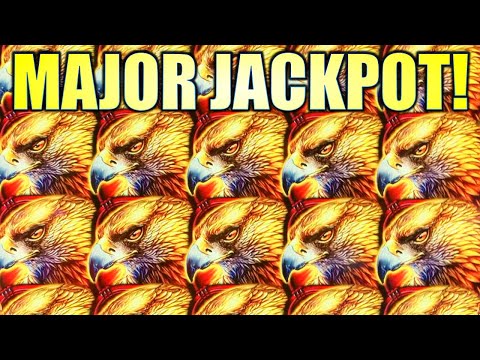 MAJOR JACKPOT! HUGE WIN! EAGLE MOUNTAIN & DIAMOND AVALANCHE Slot Machine (Ainsworth)