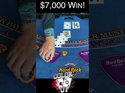 WINNING $28,000 IN ONLY 45 SECONDS PLAYING BLACKJACK #shorts