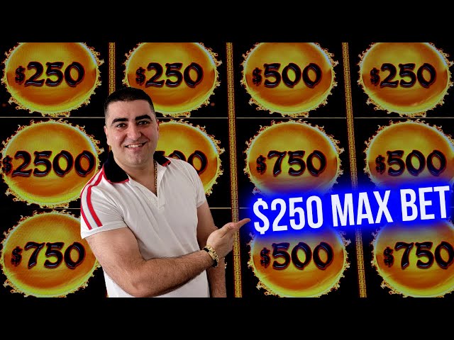 $250 A Spin Dragon Cash HANDPAY JACKPOT | Million Dollar Progressive DRAGON CASH