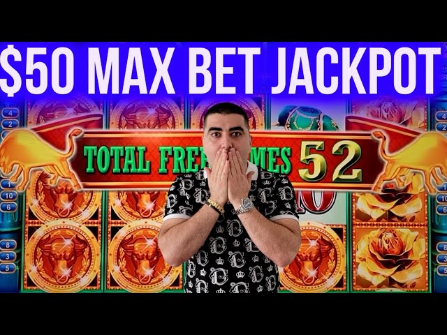 $50 Max Bet High Limit Konami Slot Machine JACKPOT | Winning Big Money At Casino | SE-7 | EP-31