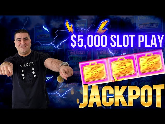 $5,000.00 High Limit Live Slot Play & Jackpot | Live Slot Play At Casino
