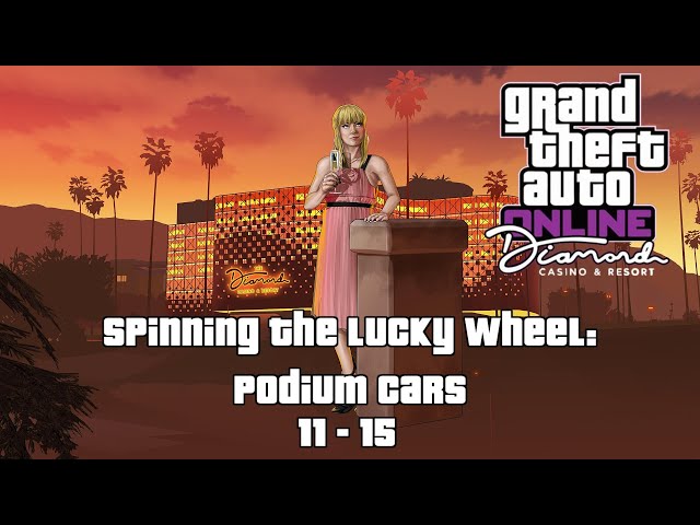 GTA Online: Casino Podium Cars #11 – 15 [The Diamond Casino & Resort DLC]