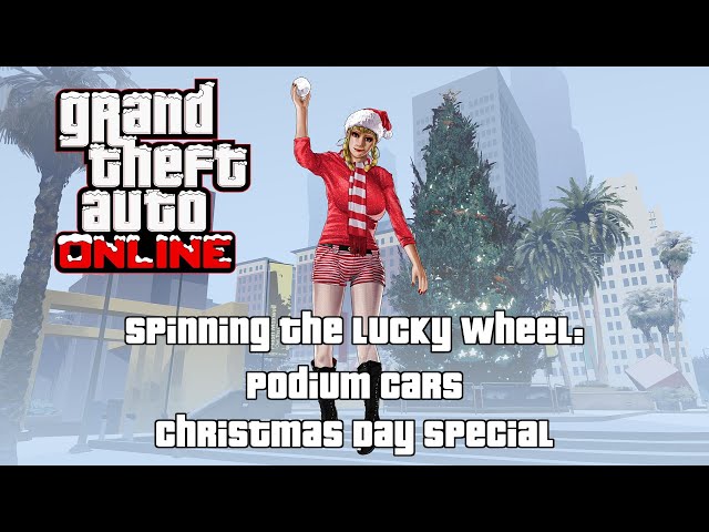 GTA Online: Casino Podium Cars – Christmas Day Special [The Diamond Casino & Resort DLC]