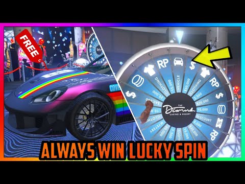 How To Win The Free Casino Podium Vehicle Every Time | GTA Online Lucky Wheel Spin Glitch