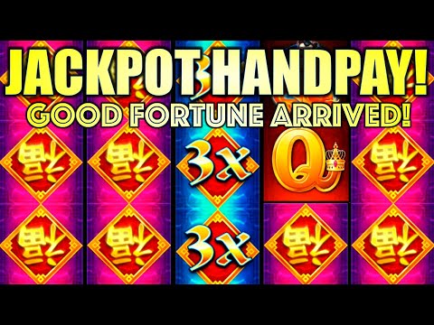 JACKPOT HANDPAY! WILDS 3X!! GOOD FORTUNE HAS ARRIVED! FU DAO LE (8-LINE) Slot Machine (SG)
