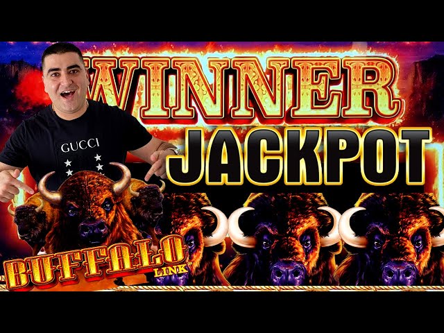 JACKPOT WINNER On High Limit BUFFALO LINK Slot Machine | Las Vegas Casinos JACKPOTS | EP-31