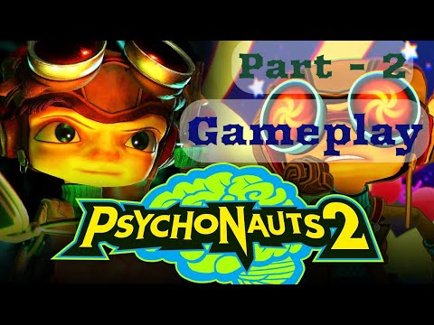 PSYCHONAUTS 2 Gameplay Walkthrough Part 2 | ALL CASINO PUZZLES WALKTHROUGH | DEFEATING LADY LUCTOPUS