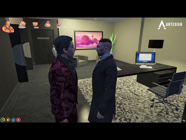 Ramee & Lang Run Into Each Other At The Casino (NOPIXEL)