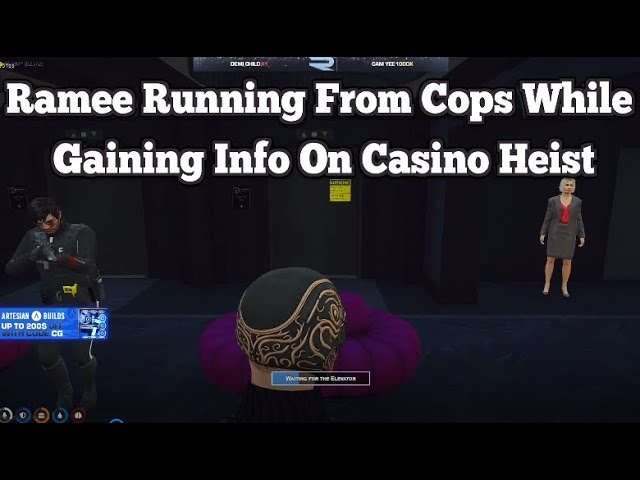 Ramee Running From Cops While Gaining Info On Casino Heist | No-Pixel 3.1