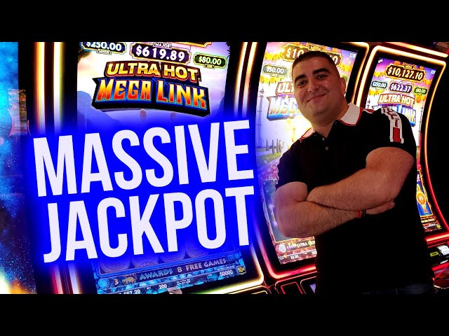 Ultra Hot Mega Link Slot MASSIVE HANDPAY JACKPOT | Winning Big Money In Las Vegas