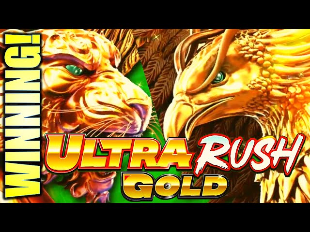WINNING! I LIKE THAT BELL!! NEW ULTRA RUSH GOLD MYTHICAL PHOENIX (INCREDIBLE TECHNOLOGIES)