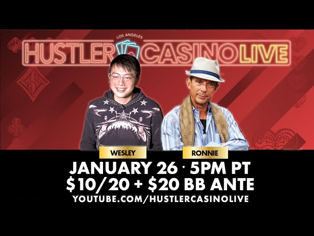 Wesley, Ronnie & DJ Washburn Play $10/20/40 No Limit Hold’em – Commentary by RaverPoker