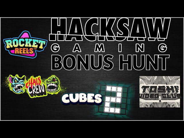£400 HackSaw Gaming Bonus Hunt!