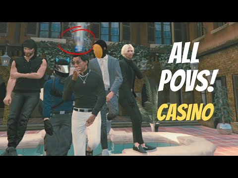 (ALL POVs) CB Casino Heist Successful Hit || NoPixel GTA RP