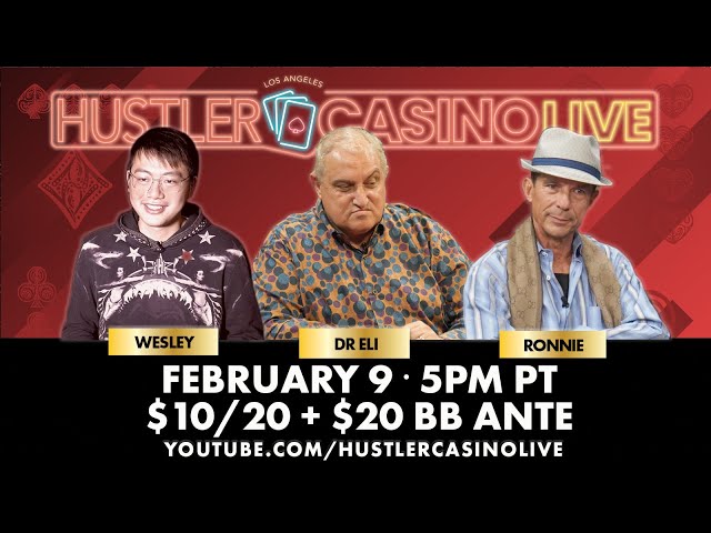Dr. Eli, Wesley, Barry & Ronnie Play $10/20/40 No Limit Hold’em – Commentary by DGAF