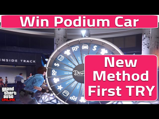 How To Win The Podium Vehicle Every Time – Casino Car Lucky Wheel Glitch GTA 5 Online (PC/PS5/Xbox)