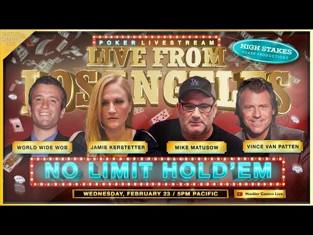Mike Matusow, Vince Van Patten, Jamie Kerstetter, World Wide Wob! Commentary by Norman Chad & Marc G