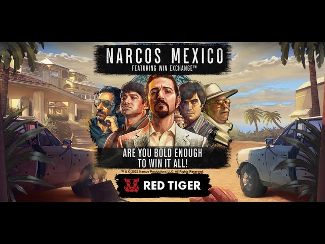 Narcos Mexico by Red Tiger Gaming – Video Slot Preview (all features)