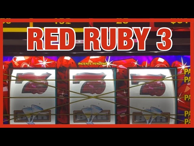 UP TO $25 BET VGT RED RUBY 3 & MR MONEY BAG SLOT AT CHOCTAW DURANT