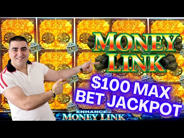 $100 Max Bet JACKPOTS On High Limit Money Link Slot | Las Vegas Casinos JACKPOTS | SE-10 | EP-20