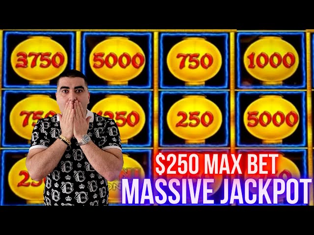 $250 Max Bet Lightning Link Slot MASSIVE HANDPAY JACKPOT
