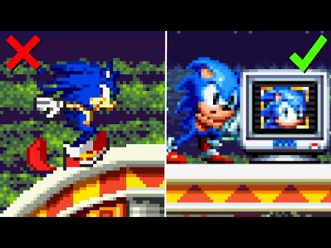 Casino Paradise Zone ~ Sonic Mania Plus mods ~ Gameplay
