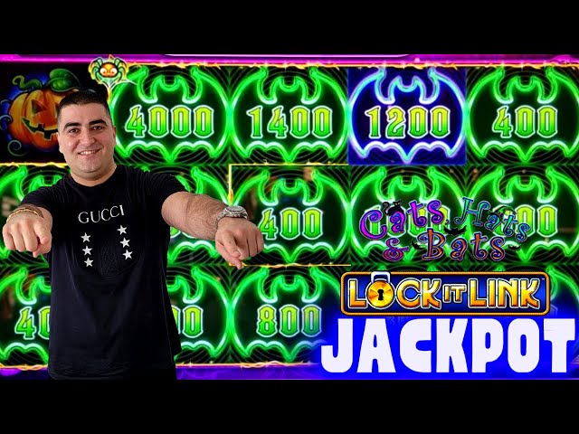High Limit Lock It Link Slot Machine HANDPAY JACKPOT | $5,000.00 Live Slot Play | SE-10 | EP-15