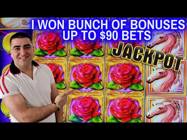 High Limit Slot Machines BONUSES & JACKPOT – $90 Bets | Playing Casino In Las Vegas
