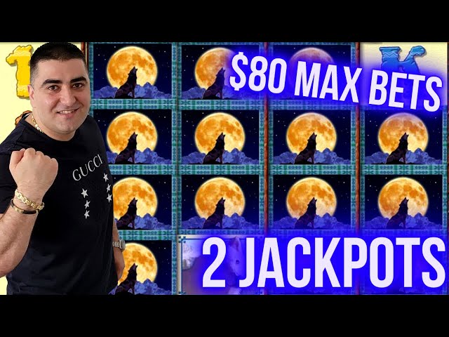 High Limit Wolf Run $80 Max Bet Bonuses & JACKPOTS | Live Slot Play At Casino | SE-10 | EP-28