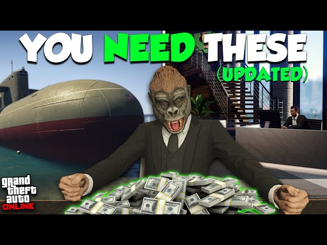 TOP 10 THINGS EVERY GTA ONLINE PLAYER NEEDS TO OWN! (2022)