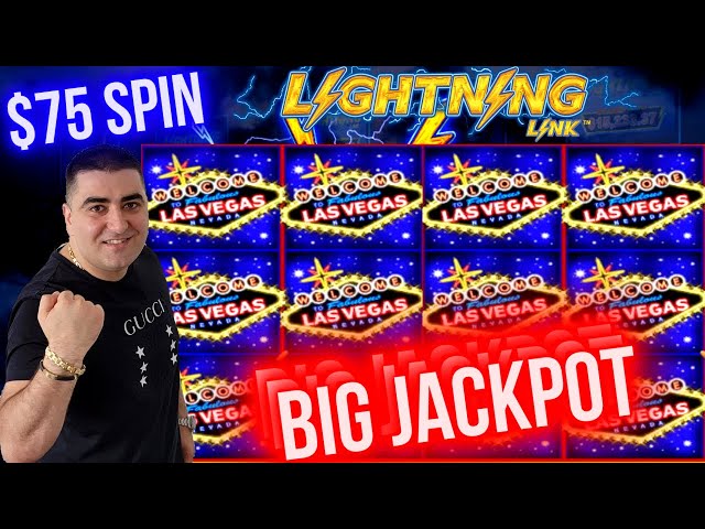 Winning BIG JACKPOT On High Limit Lightning Link Slot Machine