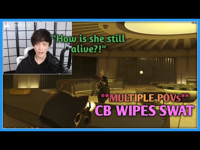 Yuno Finally Gets His First SWAT Kill as CB/GG Wipes SWAT During Casino Heist | MULTIPLE POVs