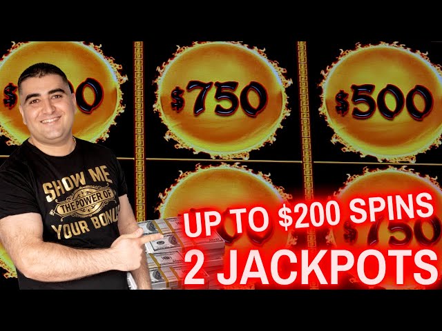 2 Handpay Jackpots On High Limit Slots – Up To $200 Spins | Ep-4
