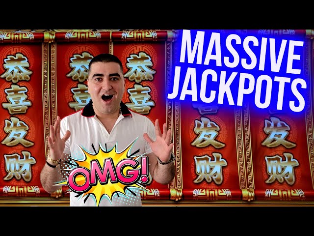 2 MASSIVE HANDPAY JACKPOTS On High Limit New Slot Machine – Las Vegas Casinos HUGE JACKPOTS