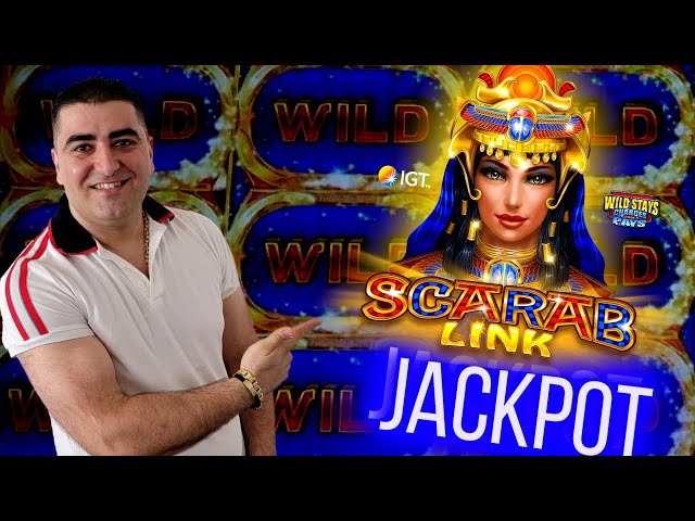 High Limit Scarab Link Slot Machine Handpay Jackpot