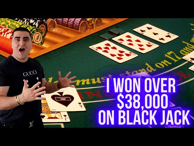 It Took Only 10 Minutes To Win $38,000 On Black Jack Table