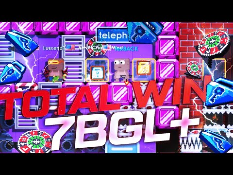 PLAYING REME/CSN TOTAL 7BGL+ WIN ( EPIC WIN ) | Growtopia Casino