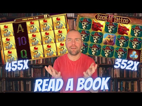 Read A Book! – Massive Wins!!! Big Books Bring Big BONUSES!