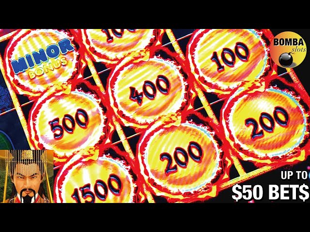 Up to $50 Bets on Golden Century ~ Dragon Cash at The Cosmo Casino Las Vegas ~ Slot Machine Play