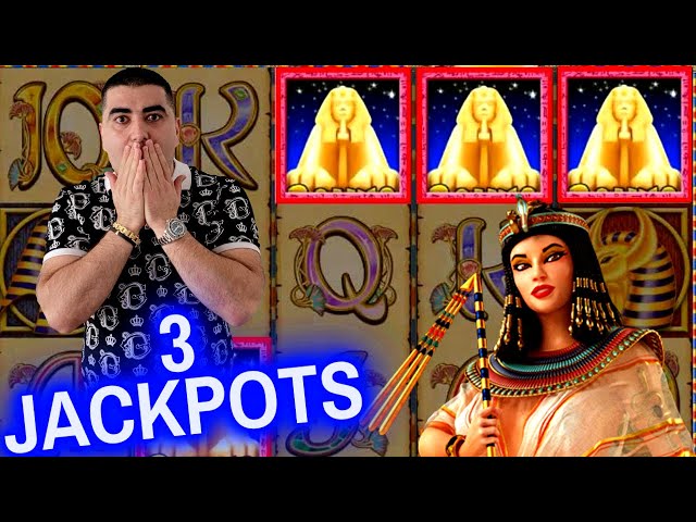 Winning 3 JACKPOTS On High Limit Slot Machines