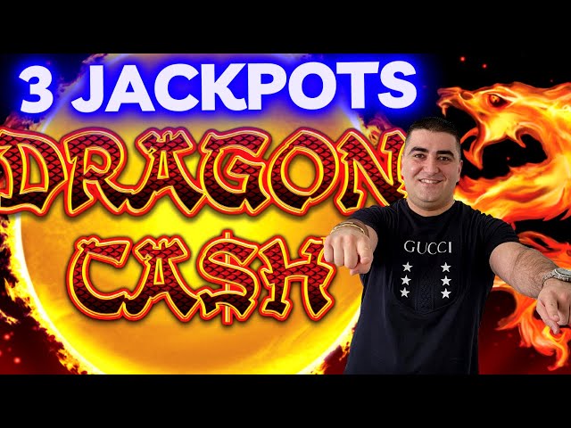 $100 Spin Dragon Link Bonus – 3 HANDPAY JACKPOTS