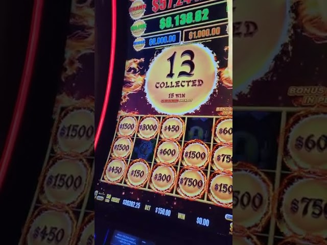 $150 Spin MASSIVE JACKPOT On Dragon Cash Slot Machine #shorts