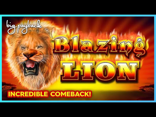 Blazing Lion Slot – AWESOME COMEBACK!