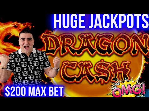 Dragon Link Slot HUGE JACKPOTS | High Limit Dancing Drums BACK TO BACK Bonuses