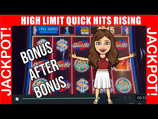 HOT SLOT MACHINE! QUICK HITS RICHES HIGH LIMIT – LIVE PLAY – HANDPAY JACKPOT & TONS OF BONUSES!